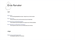 Desktop Screenshot of ernieramaker.nl